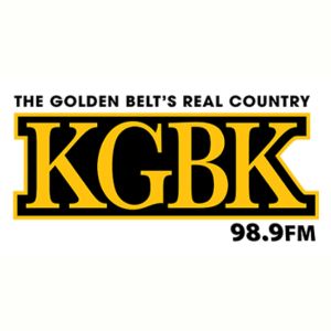 Logo of radio station Real Country 98.9 GBK - KGBK
