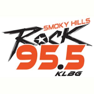Logo de la station de radio Smoky Hills Rock 95.5 KLBG