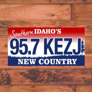 Logo of radio station 95.7 KEZJ