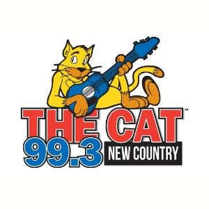 Logo of radio station WWKT 99.3 The Cat