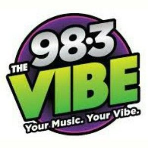 Logo de la station de radio KWQW 98.3 The Vibe