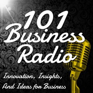 Logo of radio station 101 Business Radio