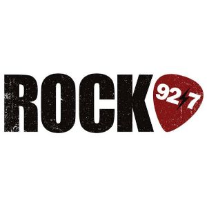 Logotipo de la emisora ​​de radio KKBA Rock 92.7 FM
