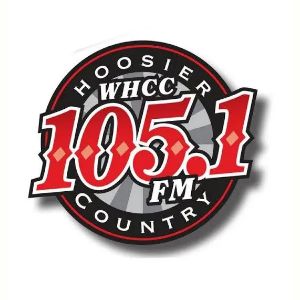 Logo de la station de radio WHCC Hoosier Country 105.1 FM