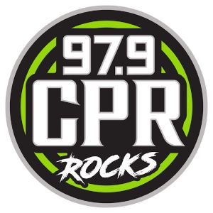 Logotipo de la emisora ​​de radio WCPR 97.9 CPR Rocks