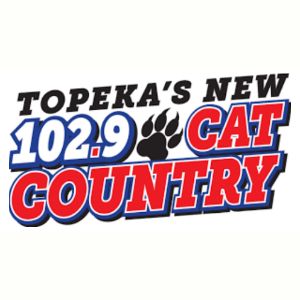 Logo of radio station KTOP 102.9 Cat Country