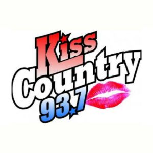 Logo de la station de radio KXKS Kiss Country 93.7 FM