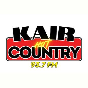Logo of radio station KAIR 93.7 FM