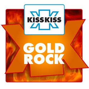 Logo of radio station Radio Kiss Kiss Gold Rock