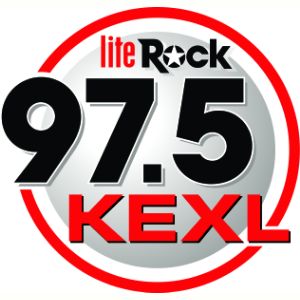 Logo of radio station 97.5 KEXL