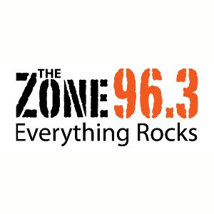 Logo de la station de radio KRZN 96.3 The Zone
