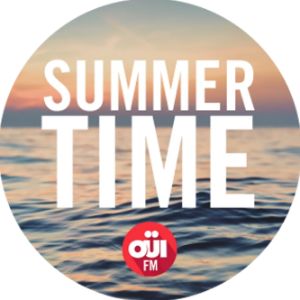 Logotipo de la emisora ​​de radio OUI FM Summertime