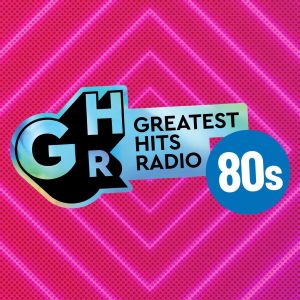 Logotipo de la emisora ​​de radio Greatest Hits Radio 80s