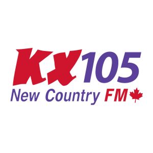 Logo of radio station KX 105
