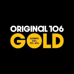 Logo of radio station Original 106 Gold