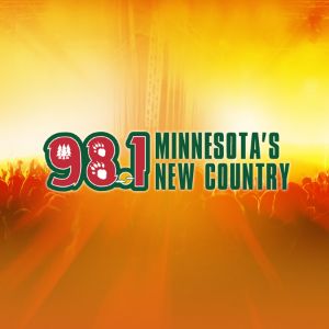 Logo of radio station 98.1 Minnesota's New Country - WWJO