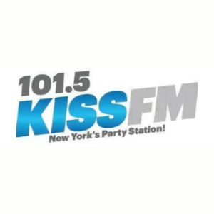 Logotipo de la emisora ​​de radio WNYK 101.5 Kiss FM