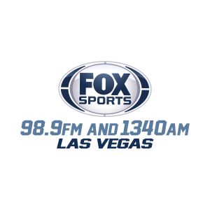 Logo of radio station KKGK Fox Sports 98.9 FM - 1340 AM