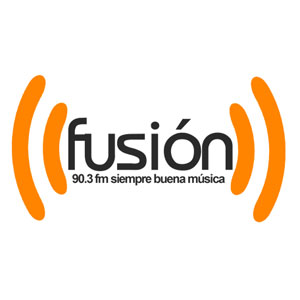 Logo of radio station FM Fusión