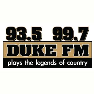 Logo de la station de radio WGEE 93.5 Duke FM