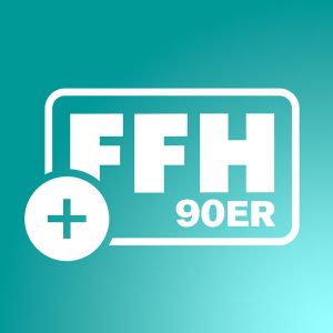 Logo of radio station FFH+ 90er
