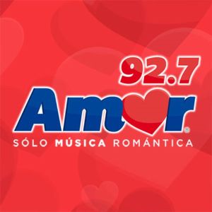 Logo de la station de radio Amor 92.7 FM
