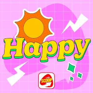 Logotipo de la emisora ​​de radio Radio SCOOP - Happy