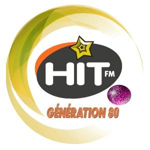 Logo de la station de radio Hit FM - Génération 80