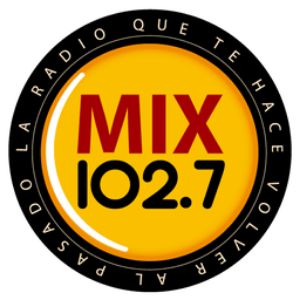 Logo of radio station Mix 102.7 FM