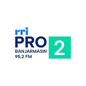 Logo of radio station PRO 2 RRI - Banjarmasin