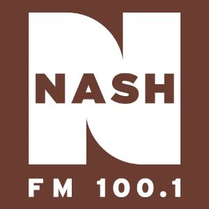 Logo de la station de radio KBBM Nash 100.1 FM