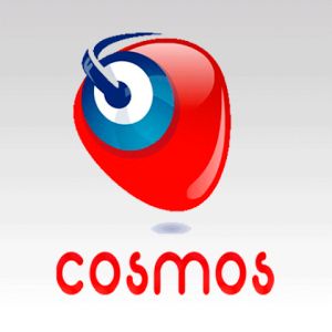 Logotipo de la emisora ​​de radio Cosmos FM San Juan