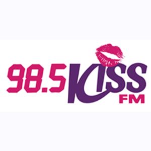 Logo of radio station WDAI 98.5 Kiss FM