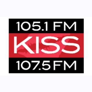 Logo de la station de radio WRWR KISS 105.1/107.5 FM