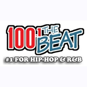 Logo de la station de radio KRVV 100.1 The Beat