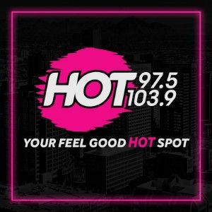 Logo of radio station HOT 97.5/103.9 Phoenix