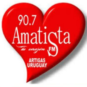 Logo de la station de radio Amatista FM 90.7