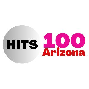 Logo of radio station Hits 100 Arizona
