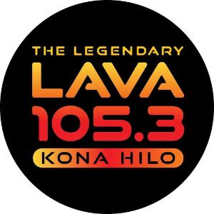 Logo of radio station LAVA 105.3 FM