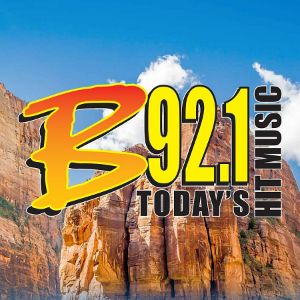 Logo of radio station B-92.1 KXBN