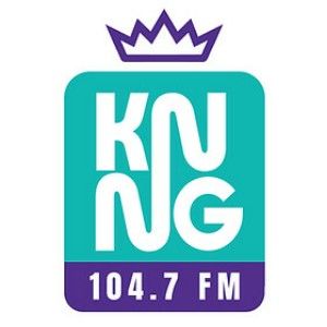 Logo of radio station KNNG 104.7 King FM