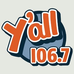 Logo of radio station Y'all 106.7
