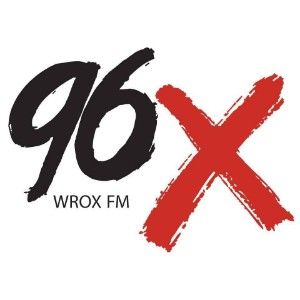 Logo of radio station 96X WROX-FM