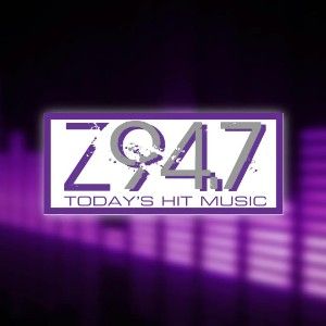 Logo of radio station Z94.7 KZGF
