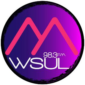 Logo of radio station 98.3 WSUL