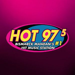 Logo of radio station HOT 97.5 KKCT