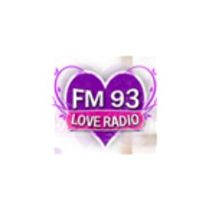 Logo of radio station Love Radio 93 FM