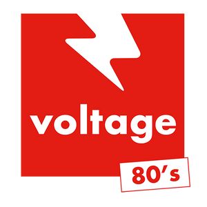 Logotipo de la emisora ​​de radio Voltage 80s