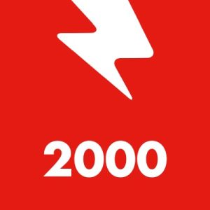 Logo of radio station Voltage 2000