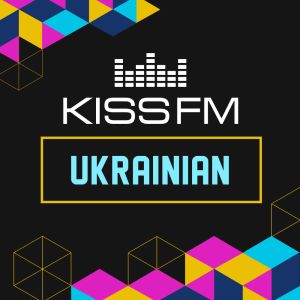 Logotipo de la emisora ​​de radio Kiss FM Ukrainian
